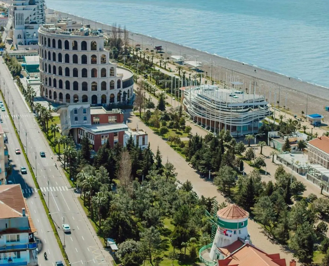 Panorama Luxury Aparthotel Sea View 巴统 公寓
